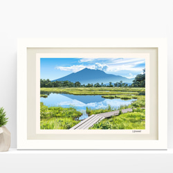A4サイズ「尾瀬ヶ原」 絵画 hiroma2 通販 14414007｜Creema(クリーマ