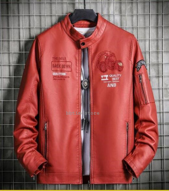 Liugoo Leathers 本革 レザースカジャン メンズ リューグー