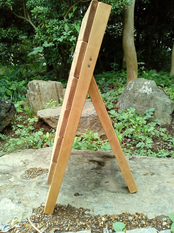 【木製ショップ看板製作】スタンド付き / サイズオーダー可 6枚目の画像