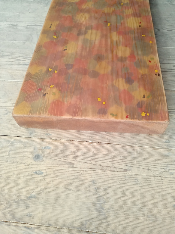 【木製看板製作】 一枚板 杉 88cm×38cm / 自然塗装 8枚目の画像
