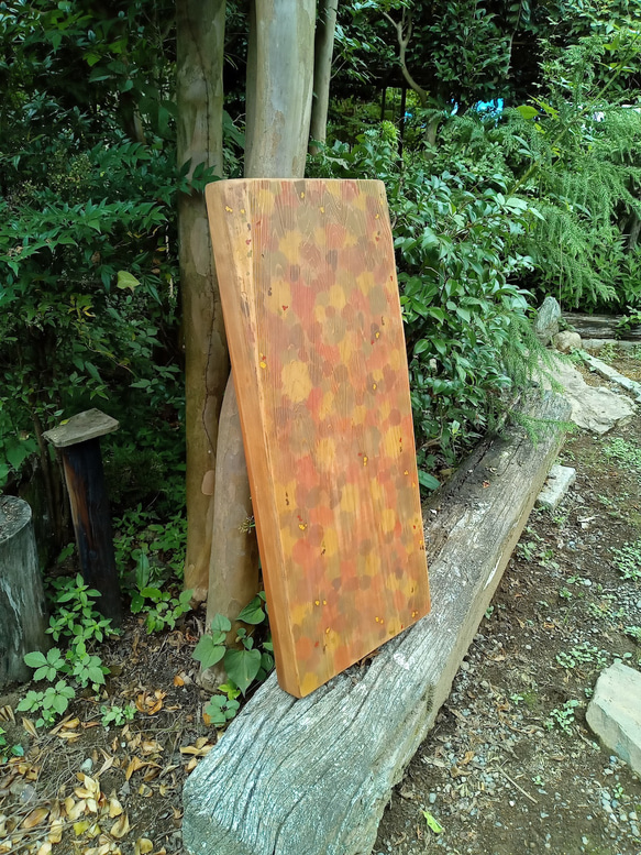 【木製看板製作】 一枚板 杉 88cm×38cm / 自然塗装 13枚目の画像