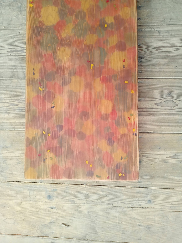 【木製看板製作】 一枚板 杉 88cm×38cm / 自然塗装 5枚目の画像