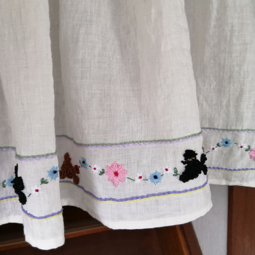 〈CHANEL様オーダー品ご確認用〉☆カフェカーテン☆ハンドメイド♪ カフェカーテンの通販 | iichi 日々の暮らしを心地よくする