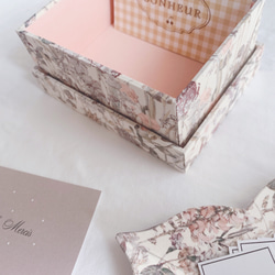 ❤︎ Petite boîte~名刺サイズの箱~カードケース~リバティワイルドフラワーズ 5枚目の画像