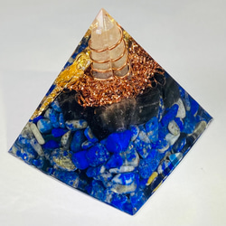 ≪定制≫ [Mayoke/Yakuyoke/Amulets] 龍金字塔形 Orgonite 第2張的照片