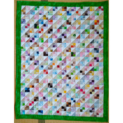 パッチワークキルトのタペストリー[送料無料] タペストリー