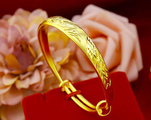 24K 24金 金製装飾ビーズブレスレット足金999刻印入り 鑑定書付き 98abddc4bb63bc10ed2047e46efde2