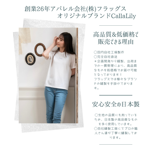 コットンリネン ワンピース (ブラック) ワンピース Calla Lily