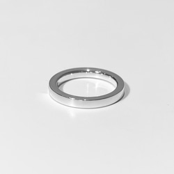 line ring S  silver925 ローズウッド　華奢　指輪　ﾘﾝｸﾞ　木製 4枚目の画像