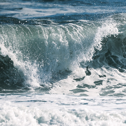 波のマチエール　mp02　A4　マットパネル　現代アート写真　インテリアフォト　海 2枚目の画像