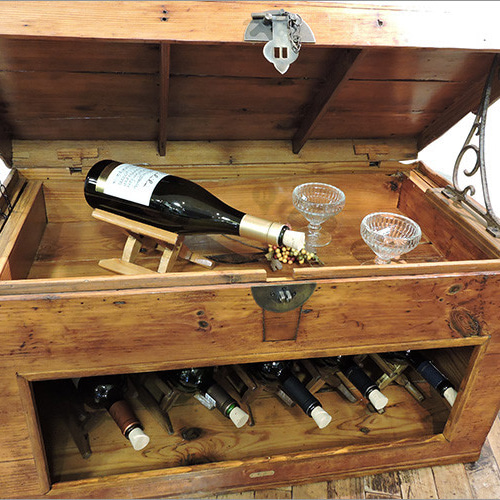 長持ち リメイク ワインラック 酒 棚 ディスプレイ ボトル 収納 バー