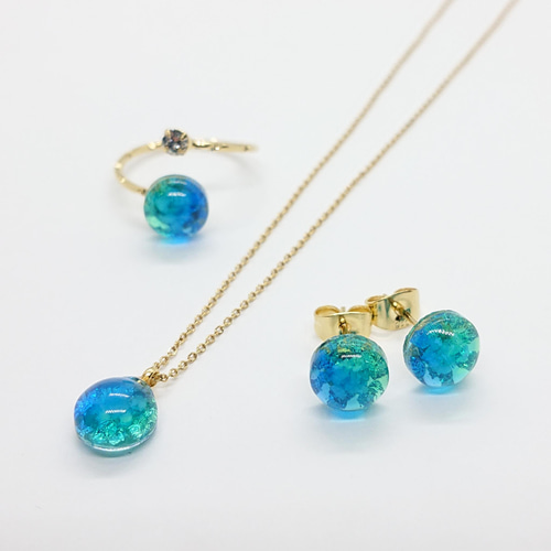蓄光 8mm ネックレス ～星の記憶～選べるカラー ネックレス
