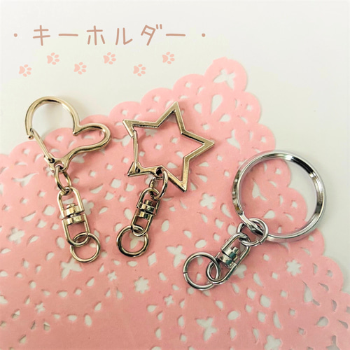 リボン黒猫の選べるハート♡ライトパープル♡編みぐるみ☆受注製作品