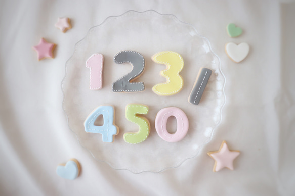 人気♡ナチュラルミニクレイケーキ☆1歳誕生日　　誕生日ケーキ　自宅撮影　1歳以外でも承ってます♪ 6枚目の画像