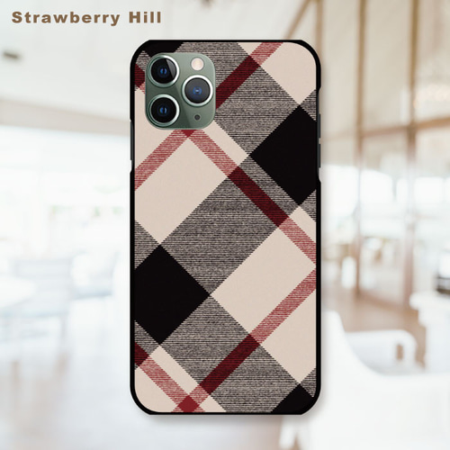 チェック柄 タータンチェック スマホケース 樹脂 スマホカバー けい