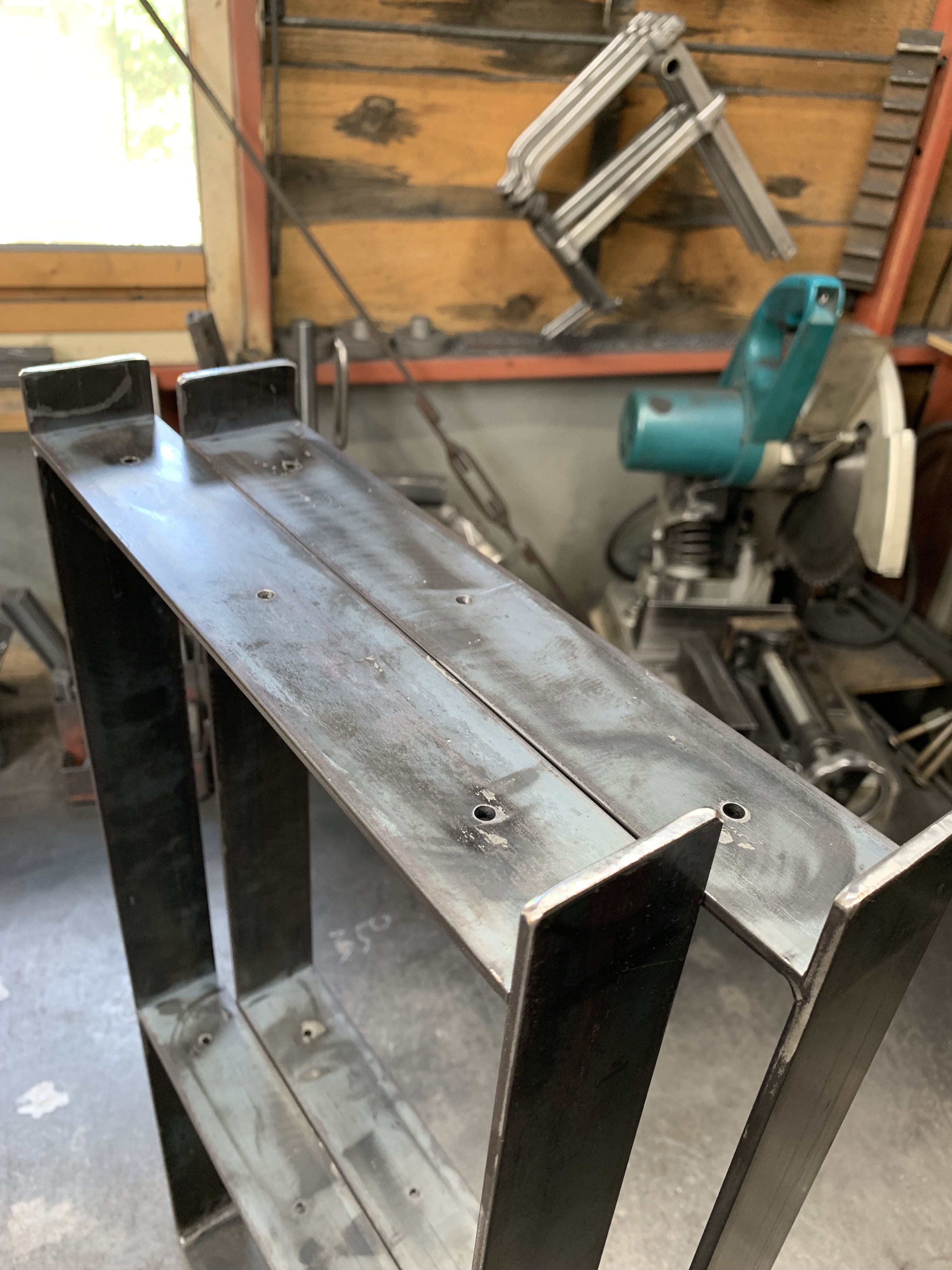 ⌘専門出品⌘鉄脚、ラック、シェルフ⌘ アイアンシェルフ用鉄脚Sサイズ | アウトドアギア製造・販売の