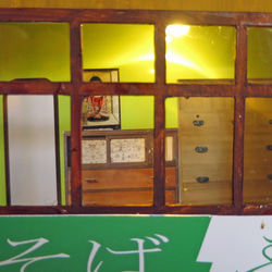 「リアル電飾」　下町のお蕎麦やさん　着色済・組立キット　ジオラマ　ミニチュア 5枚目の画像