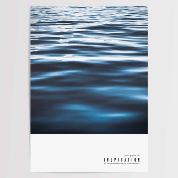 ☆インテリアフォトポスター -DEEP BLUE-【472】 5枚目の画像