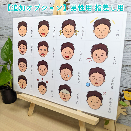 意思表示絵カード 男の子用 視覚支援 発達障害 自閉症 保育教材