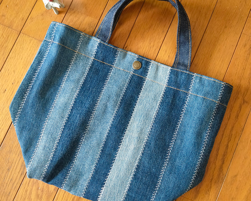 560 kotomana　2点　デニムリメイクバック　ハンドメイド kotomana　2点　デニムリメイクバック　ハンドメイド 560