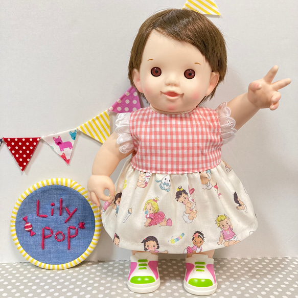 在庫限り】リトルベイビーガールのワンピース♡ ぽぽちゃん 服 USA