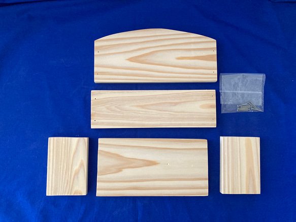 手作り木工キット　木製雑貨【ラック】ハンドメイド　ボックス 3枚目の画像