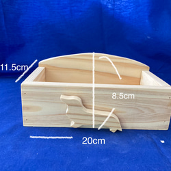 手作り木工キット　木製雑貨【ラック】ハンドメイド　ボックス 2枚目の画像