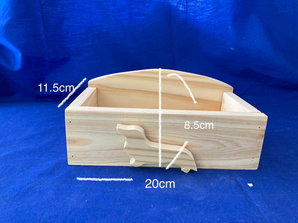 手作り木工キット　木製雑貨【ラック】ハンドメイド　ボックス 2枚目の画像