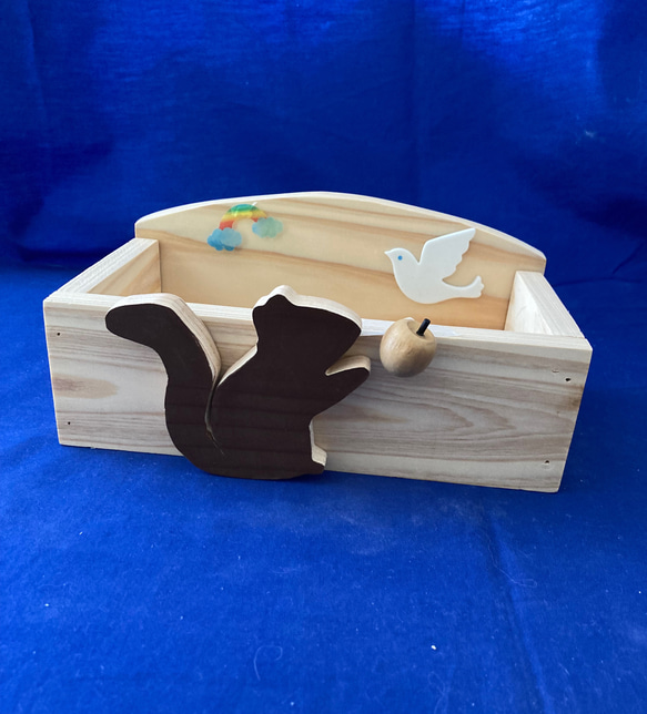手作り木工キット　木製雑貨【ラック】ハンドメイド　ボックス 1枚目の画像