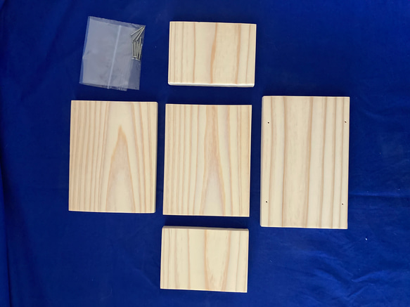 手作り木工キット　木製雑貨【スタンド】ハンドメイド　ボックス 6枚目の画像