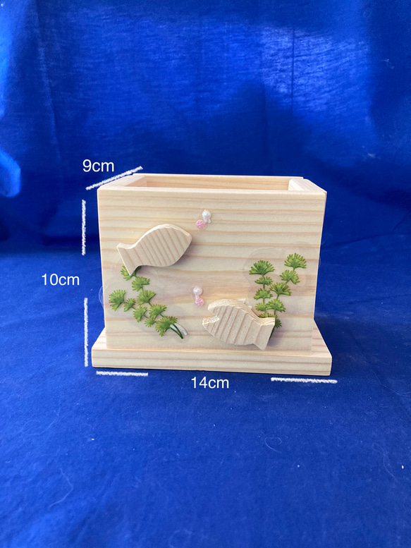 手作り木工キット　木製雑貨【スタンド】ハンドメイド　ボックス 2枚目の画像