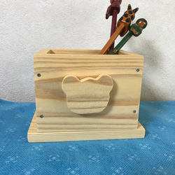 手作り木工キット　木製雑貨【スタンド】ハンドメイド　ボックス 8枚目の画像