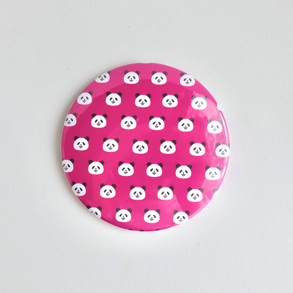 【SALE】パンダの缶ミラー 16枚目の画像