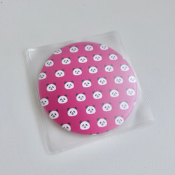 【SALE】パンダの缶ミラー 19枚目の画像