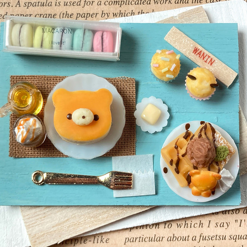 くまパンケーキセット その他雑貨 wanin 通販 14420818｜Creema