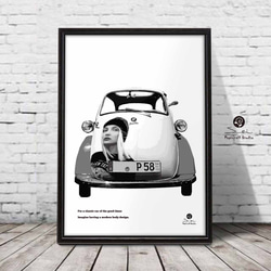 Fashion-Car    ポスター　アートポスター  A4 　アート（イラスト・グラフィック）seiで検索　250 2枚目の画像