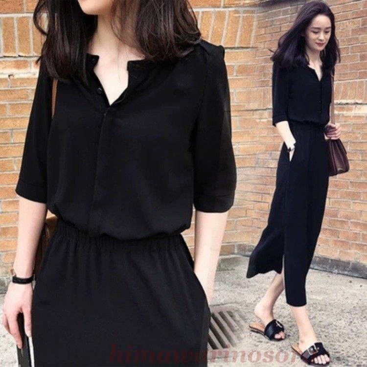 GIVENCHY タイ付シフォンワンピース 黒 サイズ10 1/2*CD925 GIVENCHY タイ付シフォンワンピース 黒 サイズ10 1/2*CD925