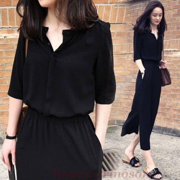 ✨美品✨ リエンダ 【S】 ロングワンピース 春夏 シフォン デート モテ 黒 楽天市場】【期間限定：3,180円→2,599円！】 【即納