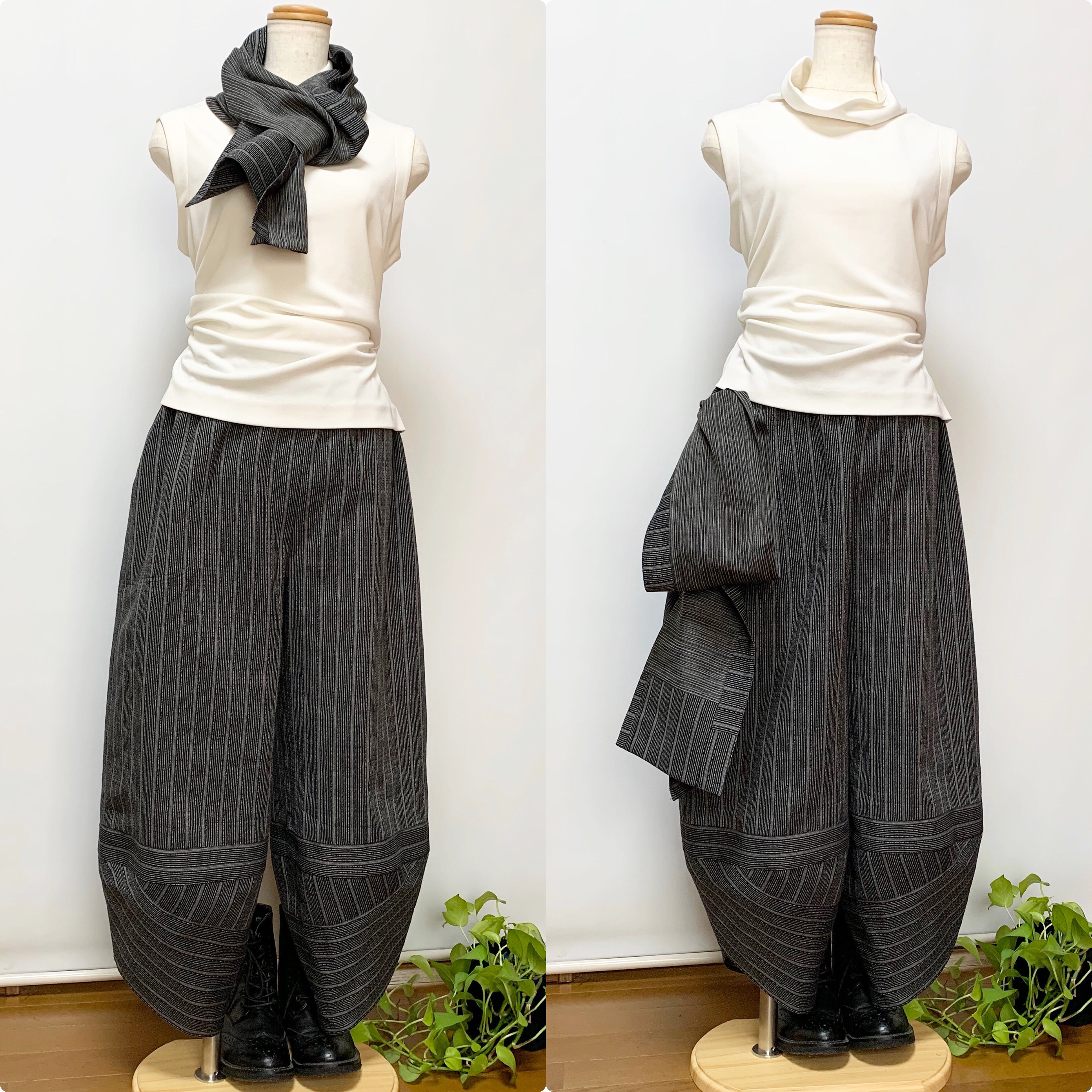 着物パンツ【咲】サルエル スカーチョ ちりめん 和柄 ハンドメイド 44420_1_expand.jpg
