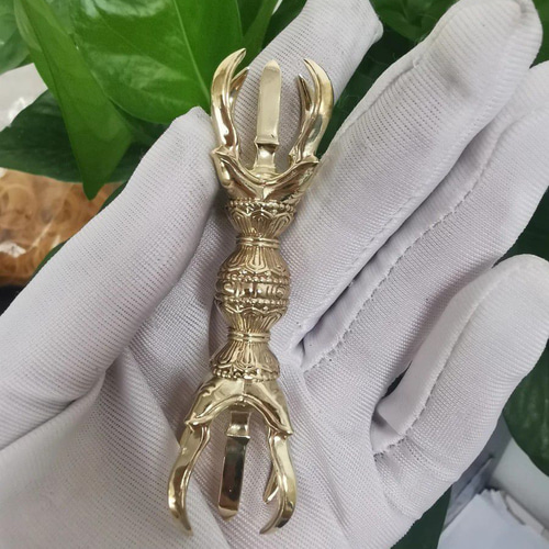 チベット密教法器 真言宗 セット 独鈷杵 三鈷杵 五鈷杵 ミニ 金剛杵 真鍮製 73e555a727bf65ec04c5bad0466667