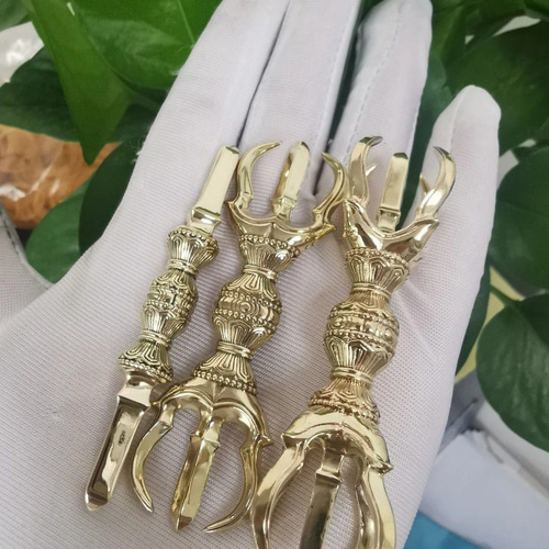 チベット密教法器 真言宗 セット 独鈷杵 三鈷杵 五鈷杵 ミニ 金