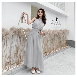 極美品*フォクシー シルク100% シフォンワンピース ノースリーブ ピンタック 極美品*フォクシー シルク100% シフォンワンピース ノースリーブ