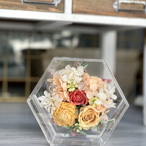 プリザーブドフラワーまとめ売り プリザーブドフラワーセット 茶色・ピンク・紫 まとめ売り - メルカリ