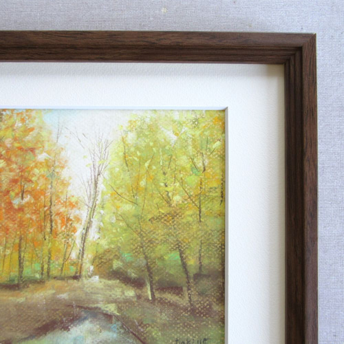 パステル画「湖畔の城」 パステル画「湖畔の城」 パステル画「湖畔の城