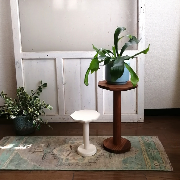 【高さ35センチ】木製飾り台 スツール 「Stool No.1」(TOLL 350 タイプ) 18枚目の画像