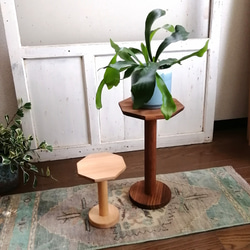 【高さ35センチ】木製飾り台 スツール 「Stool No.1」(TOLL 350 タイプ) 19枚目の画像