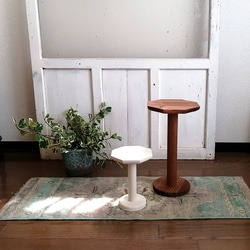 【高さ35センチ】木製飾り台 スツール 「Stool No.1」(TOLL 350 タイプ) 14枚目の画像