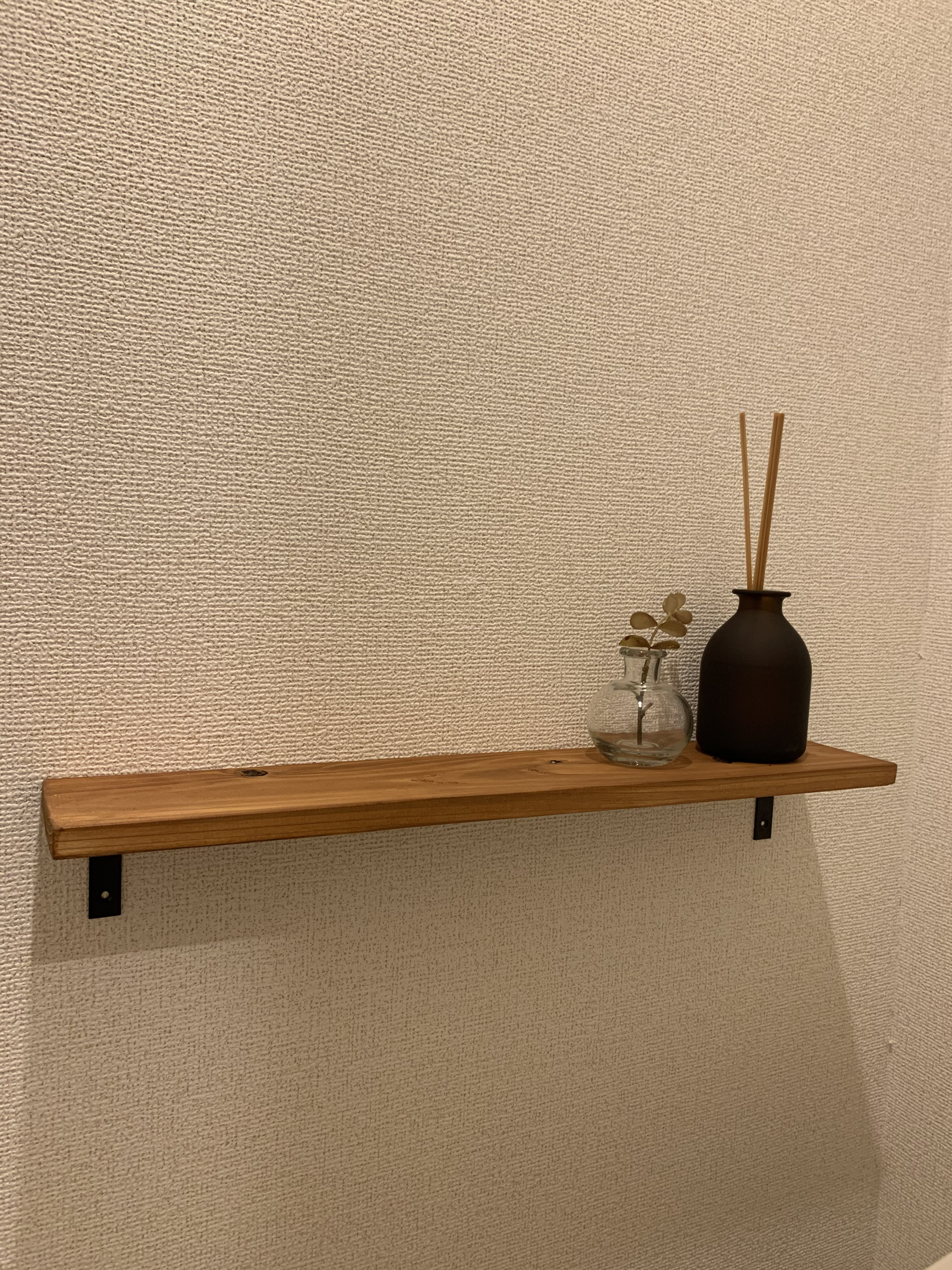 壁掛けシェルフ／受注制作品／壁掛け棚／ハンドメイド