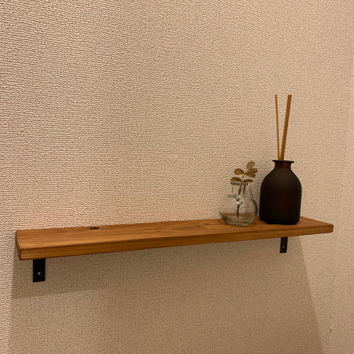 壁付け 小物置き棚 長さ、カラー オーダーメイド 棚・シェルフ・ラック