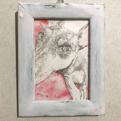 Red　【鉛筆画／水彩画】 1枚目の画像